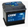 Exide Excell 12V 50Ah 450A EB501  nabitá autobaterie + reflexní přívěšek  + výkup autobaterie v prodejně za 16,50 Kč/ kg