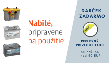 Nabité + darček