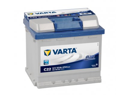 86 varta blue dynamic 12v 52ah 470a 552 400 047