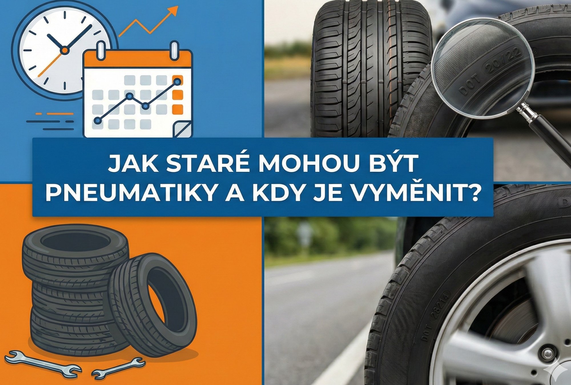 Jak staré mohou být zimní pneumatiky a kdy je vyměnit?