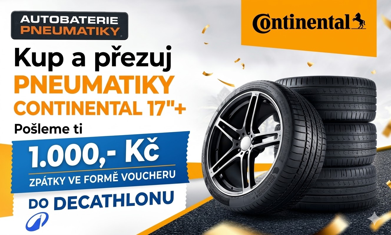 Kup a přezuj Continental 17"+