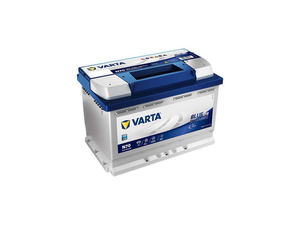 Autobaterie Varta Blue dynamic EFB 12V 70Ah 650A 570500065 - Autobaterie  Pneumatiky CZ