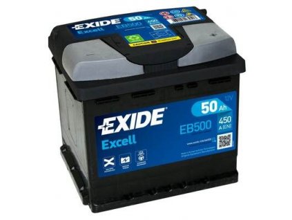 Exide 12V/50AH Excell EB-500