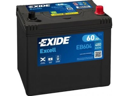 Exide 12V/60AH Excell EB-604