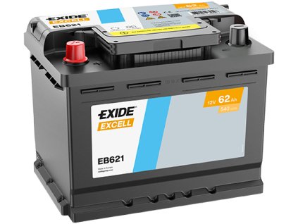 Exide 12V/62AH Excell EB-621