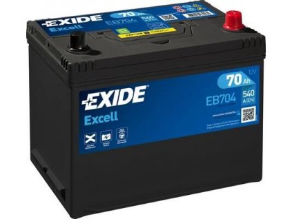 Exide 12V/70AH Excell EB-704
