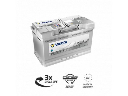 Varta 12V/80Ah Silver dynamic AGM, 580901080