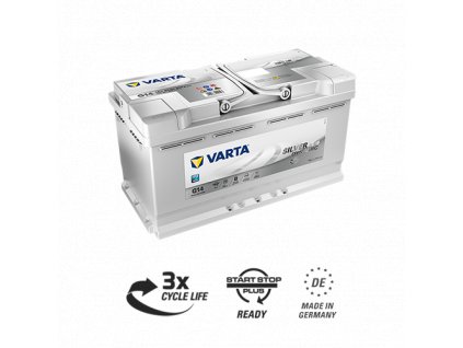 Varta 12V/95Ah Silver dynamic AGM, 595901085