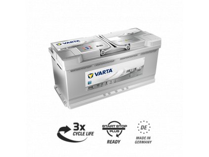 Varta 12V/105Ah Silver dynamic AGM, 605901095