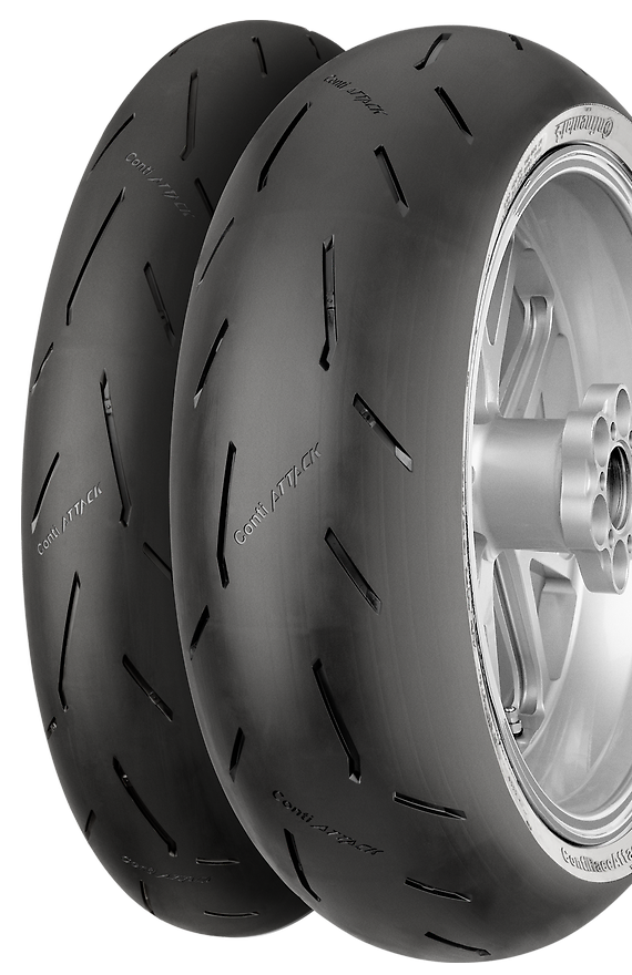 Continental 160/60 ZR 17 M/C 69 W TL ContiRaceAttack 2 (Medium)