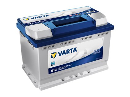Varta Blue Dynamic 12V 74Ah 680A 574 013 068, E12 (L)  česká distribuce, připravena k použití + výkup staré autobaterie při doručení nové (nepovinné)