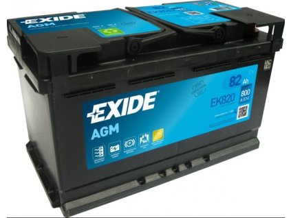 EK820 exide 82ah