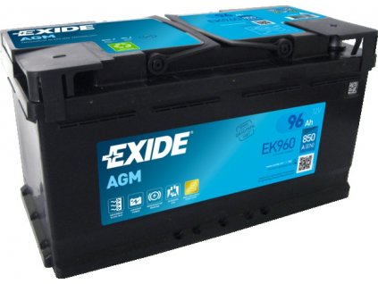 EK960 exide 96ah agm