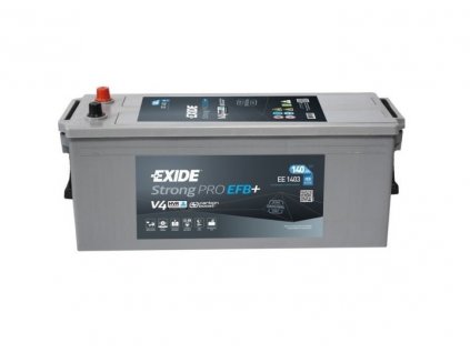 1560 exide strongpro efb 12v 140ah 760a ee1403