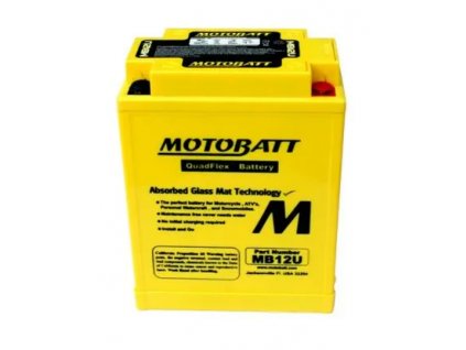 motobaterie mb12u