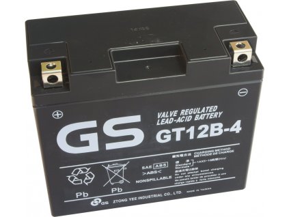 motobaterie yuasa gs gt12b 4 12v 10ah 180a original