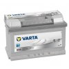 Varta Silver Dynamic 12V 74Ah 750A, 574 402 075, E38