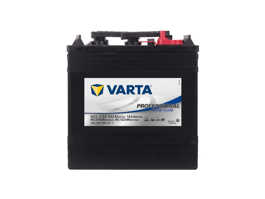 Trakční baterie Varta Professional Deep Cycle 232Ah, 6V (GC2 3)