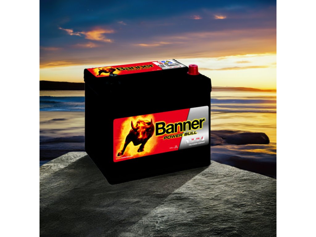 Autobaterie Banner Power Bull P60 68, 60Ah, 12V ( P6068 ) 013560680101 edited 3