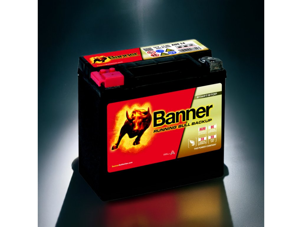 Banner Running Bull BACKUP 514 00, 12Ah, 12V ( 51400 ) edited 1