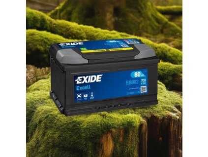 Exide excell 80Ah, 12V, EB802 EB802 edited 1