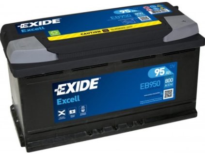 Exide excell  95Ah, 12V, EB950