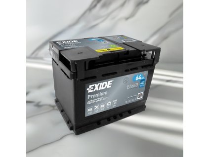 EXIDE Premium 64Ah, 12V, EA640 EA640 edited 4