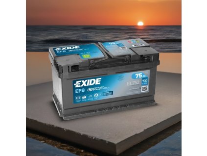 Exide start stop EFB 75Ah, 12V, EL752 EL752 edited 1