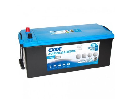 87693 1 baterie exide dual agm 140ah 12v ep1200 ep 1200