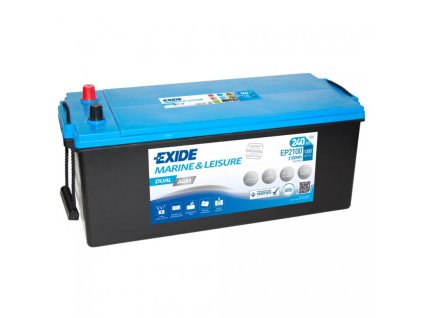 87695 1 baterie exide dual agm 240ah 12v ep2100 ep 2100