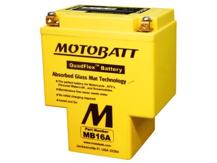 Motobaterie MOTOBATT MB16A 19 Ah