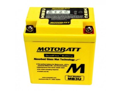 Motobaterie MOTOBATT MB3U 3.8 Ah