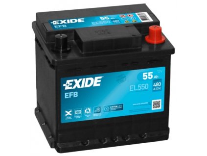 Exide Start-Stop EFB 12V 55Ah EL550