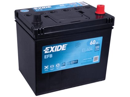 Exide Start-Stop EFB 12V 60Ah EL604