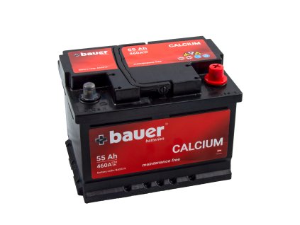 autobaterie BAUER Calcium 55Ah