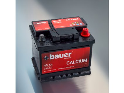 Autobaterie BAUER Calcium 45Ah 12V 370A BA4509 edited 3