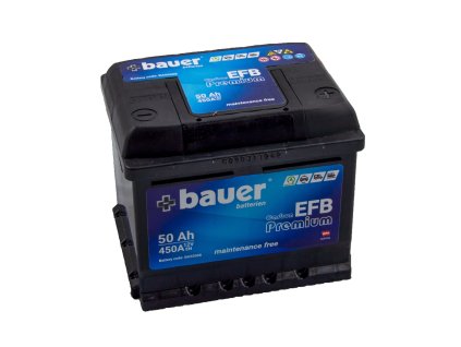 autobaterie BAUER Carbon EFB 50Ah