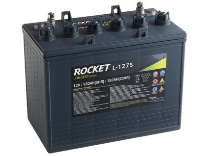 trakcni baterie rocket l 1275 plus 12v 150ah original