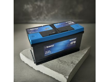 Autobaterie BAUER Carbon EFB 95Ah 12V 850A edited 1