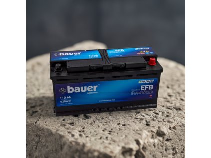 Autobaterie BAUER Carbon EFB 110Ah 12V 920A edited 3