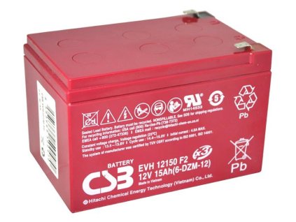 csb pb zalozni akumulator vrla agm 12v 15ah 6 dzm 12 evh12150 i633717