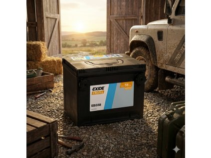 EXIDE Excell 12V 55Ah EB558