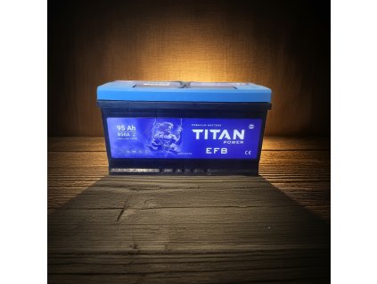 Autobaterie TITAN Power EFB, 95Ah, 12V, 850A edited 4