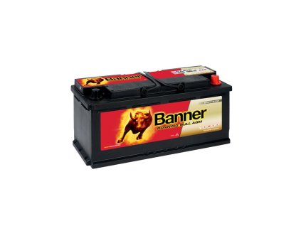 100925 autobaterie banner running bull agm 605 01 105ah 12v 60501