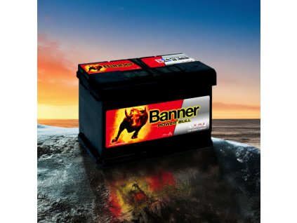 Autobaterie Banner Power Bull P74 12, 74Ah, 12V ( P7412 ) 013574120101 edited 1