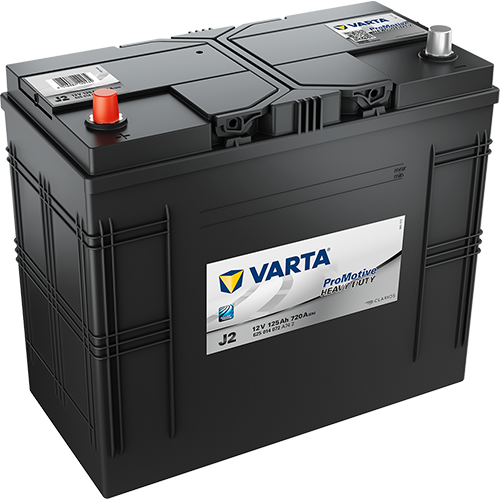 Varta promotive black, 125Ah, 12V, J2