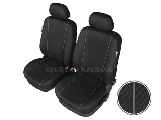 AUTOPOTAH "SCHMIDT" na predni sedacky SUZUKI Vitara od 2014 (II) SOLID CERNY 2ks