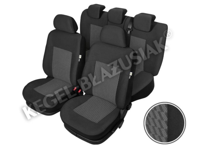 AUTOPOTAH "KEGEL" HONDA Civic I-VI do 2000  PERUN šedý  SADA 15 KS