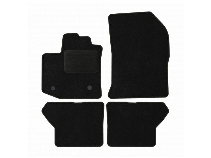 Koberce textilni DACIA Dokker 2012- černá