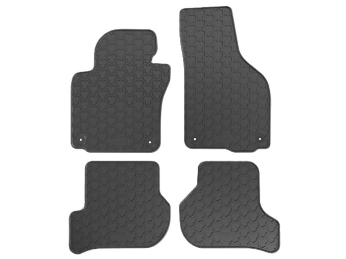 Gumove koberce pro Volkswagen Golf VI  2008-2013